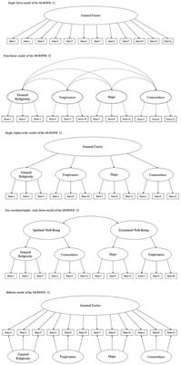 “Test Your Spirituality in One Minute or Less” Structural Validity of the Multidimensional Inventory for Religious/Spiritual Well-Being Short Version (MI-RSWB 12)